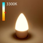 Светодиодна лампа "Свеча" C37 6 Вт 3300 K E27 BLE2760