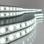LED ժապավեն 12 Վ 14,4 Վտ/մ 60 Led/մ 5050 IP65, սառը սպիտակ 6500K, 5 մ LED ժապավեն 12V 14,4W 60Led 5050 IP65 սառը սպիտակ, 5 մ