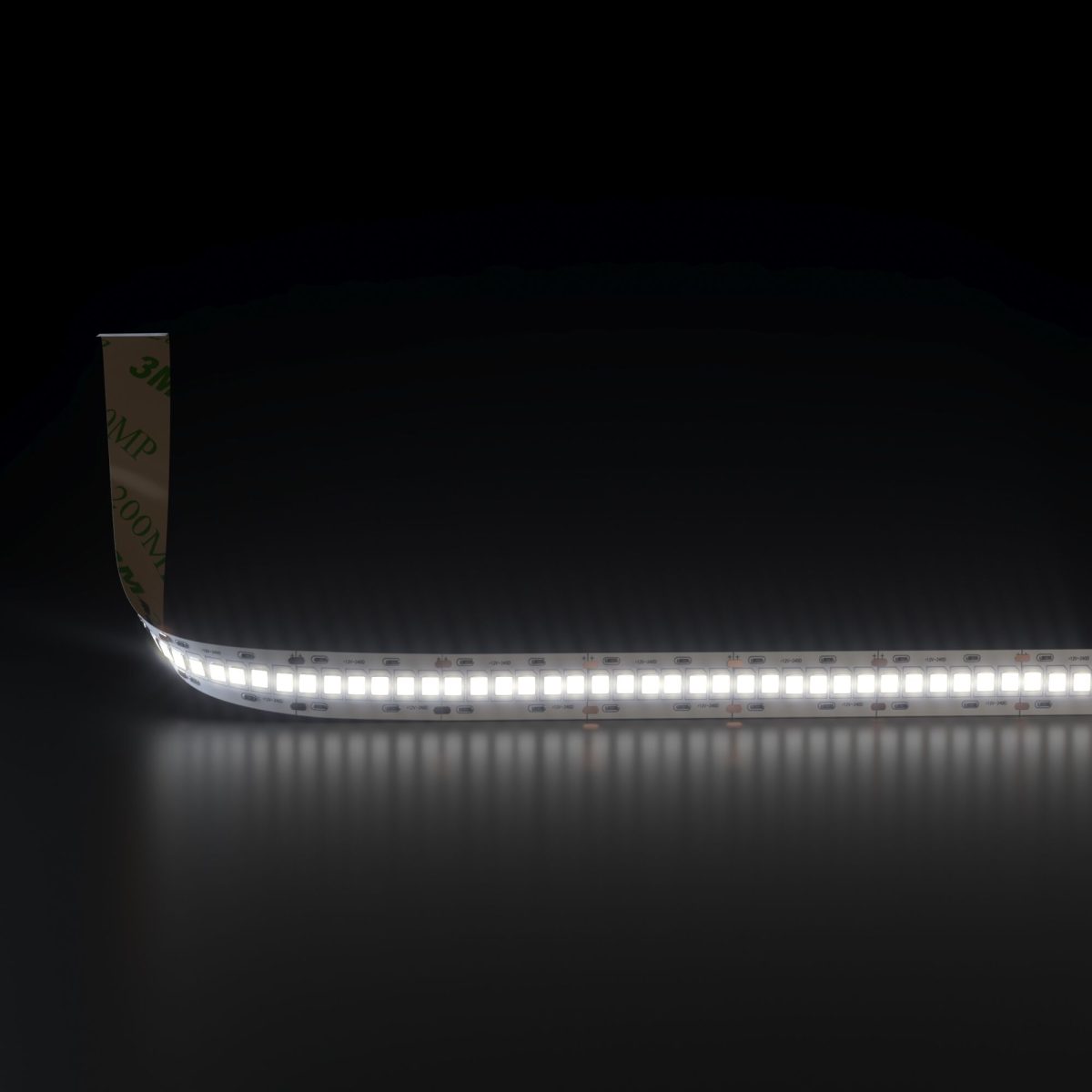 Светодиодная лента 12 В 24 Вт/м 240 Led/м 2835 IP20, дневной белый 4200 K, 5 м Лента светодиодная 12V 16W 240Led 2835 IP20 дневной белый, 5м — изображение 2