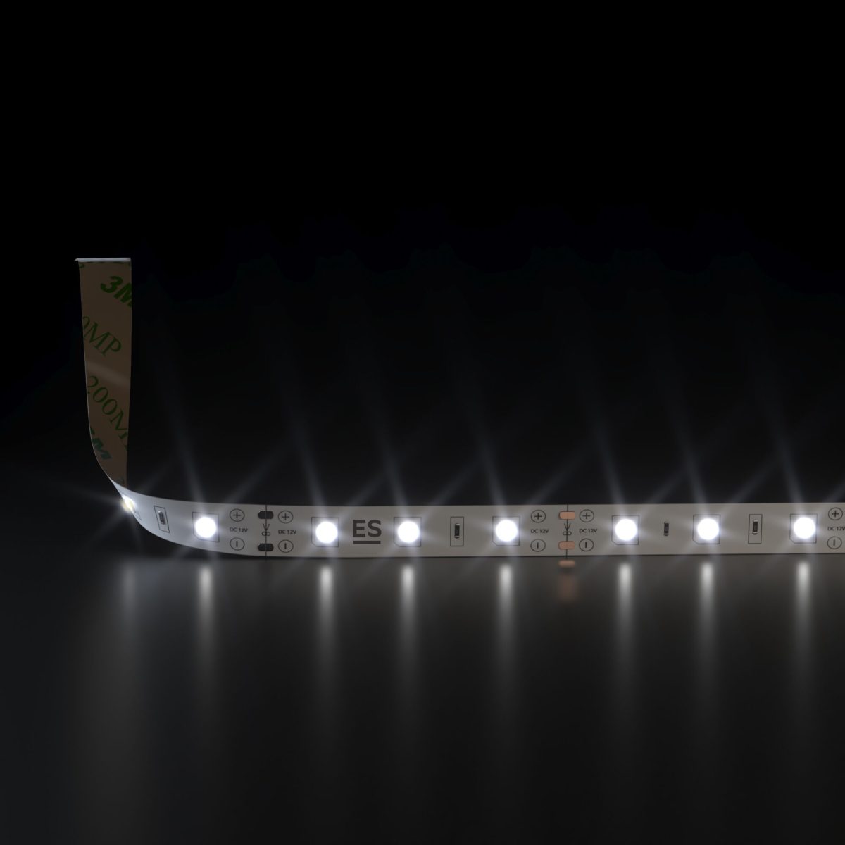 LED ժապավեն 12 Վ 4,8 Վտ/մ 60 Led/մ 2835 IP20, ցերեկային սպիտակ 4200K, 5 մ LED ժապավեն 12V 4,8W 60Led 2835 IP20 ցերեկային սպիտակ, 5 մ - Image 2