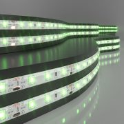 Светодиодная лента 12 В 4,8 Вт/м 60 Led/м 2835 IP65, зеленый, 5 м Лента светодиодная 12V 4,8W 60Led 2835 IP65 зеленый, 5м