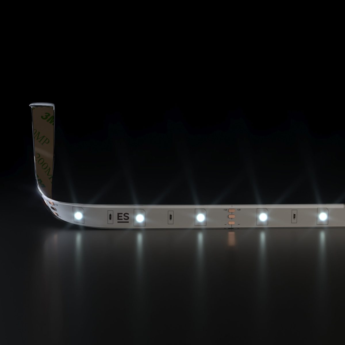 Светодиодная лента 12 В 7,2 Вт/м 30 Led/м 5050 IP65, дневной белый 4200К, 5 м Лента светодиодная 12V 7,2W 30Led 5050 IP65 дневной белый, 5м — изображение 2