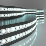 Светодиодная лента 12 В 9.6 Вт/м 120 Led/м 2835 IP20, холодный белый 6500К, 5 м Лента светодиодная 12V 9,6W 120Led 2835 IP20 холодный белый, 5м