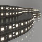 Светодиодная лента 120 Led 9,6 Вт IP20, 4200K дневной белый, 5 м 2835 24V 120Led 9,6W IP20 Black