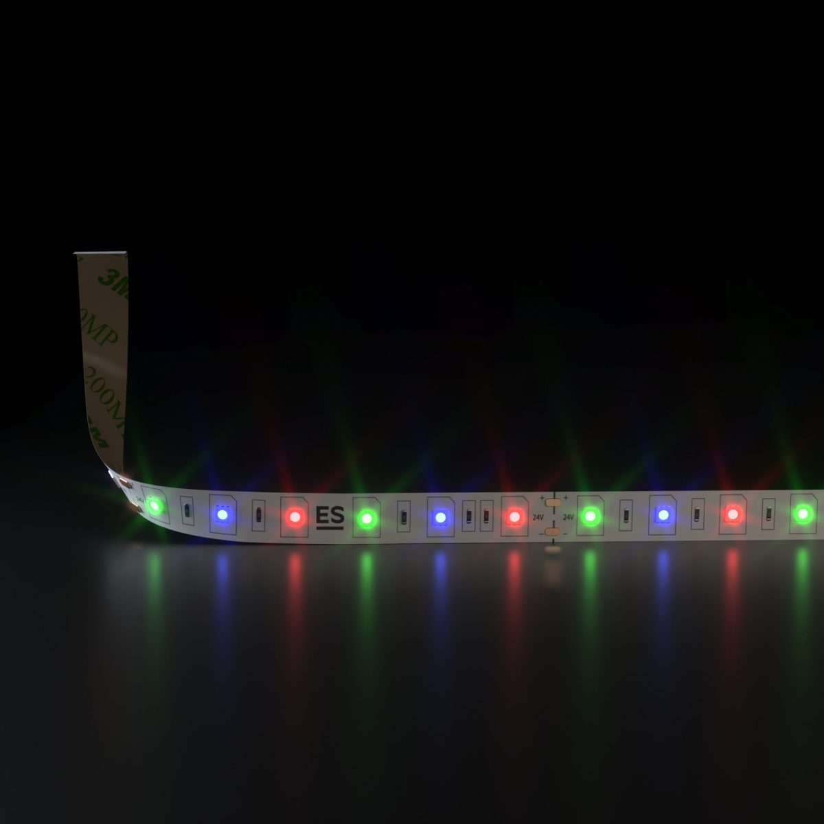 LED ժապավեն 24 Վ 14,4 Վտ/մ 60 Led/մ 5050 IP20, RGB, 5 մ LED ժապավեն 24V 14,4W 60Led 5050 IP20 RGB, 5 մ - Image 2