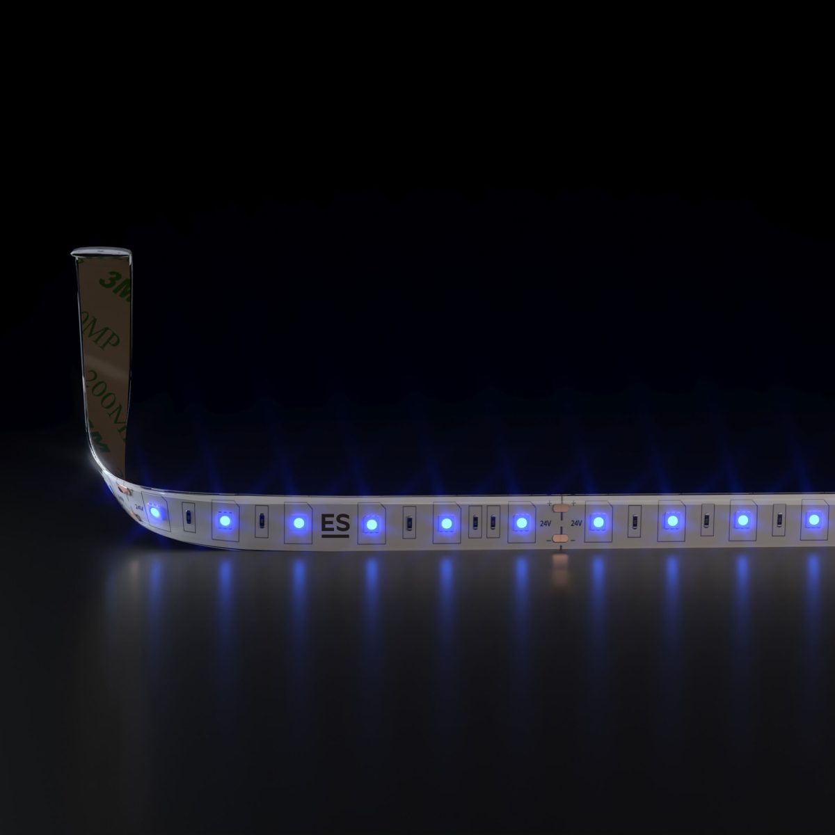 LED ժապավեն 24 Վ 14,4 Վտ/մ 60 Led/մ 5050 IP65, կապույտ, 5 մ LED ժապավեն 24V 14,4W 60Led 5050 IP65 կապույտ, 5 մ - Image 2