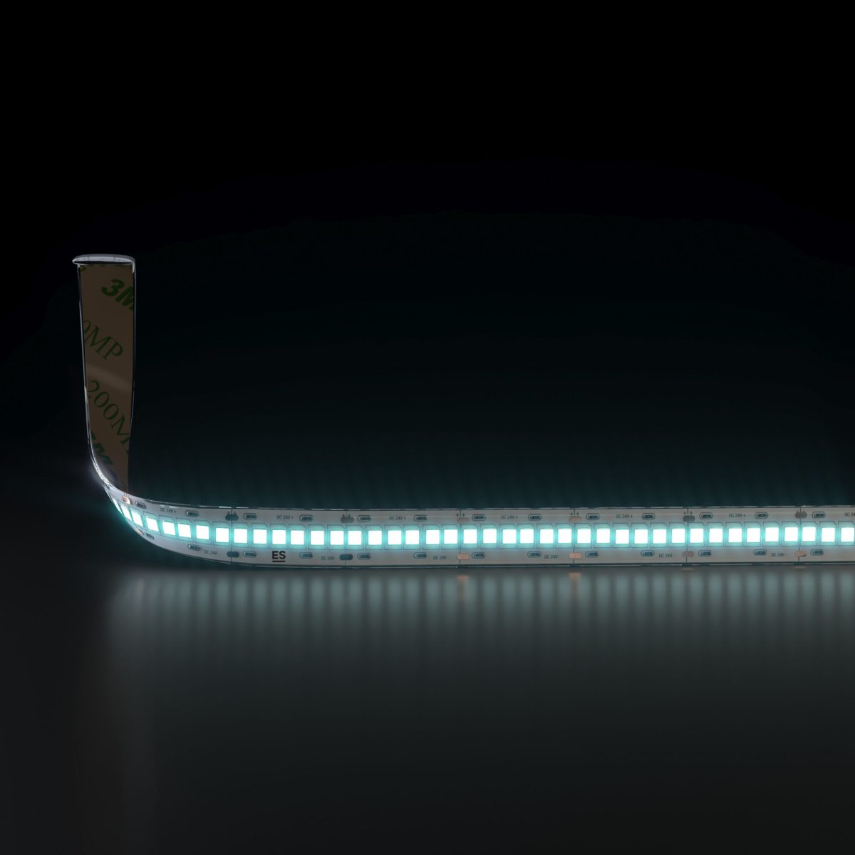 Светодиодная лента 24 В 16 Вт/м 240 Led/м 2835 IP65, холодный белый 6500 K, 5 м Лента светодиодная 24V 16W 240Led 2835 IP65 холодный белый, 5м — изображение 2