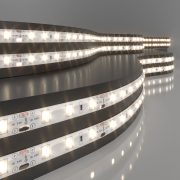 Светодиодная лента 24 В 4,8 Вт/м 60 Led/м 2835 IP65, теплый белый 3300K, 5 м Лента светодиодная 24V 4,8W 60Led 2835 IP65 теплый белый, 5м