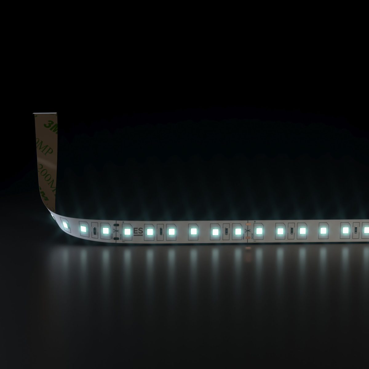 LED ժապավեն 24 Վ 9,6 Վտ/մ 120 Led/մ 2835 IP20, սառը սպիտակ 6500K, 5 մ LED ժապավեն 24V 9,6W 120Led 2835 IP20 սառը սպիտակ, 5մ - Image 2