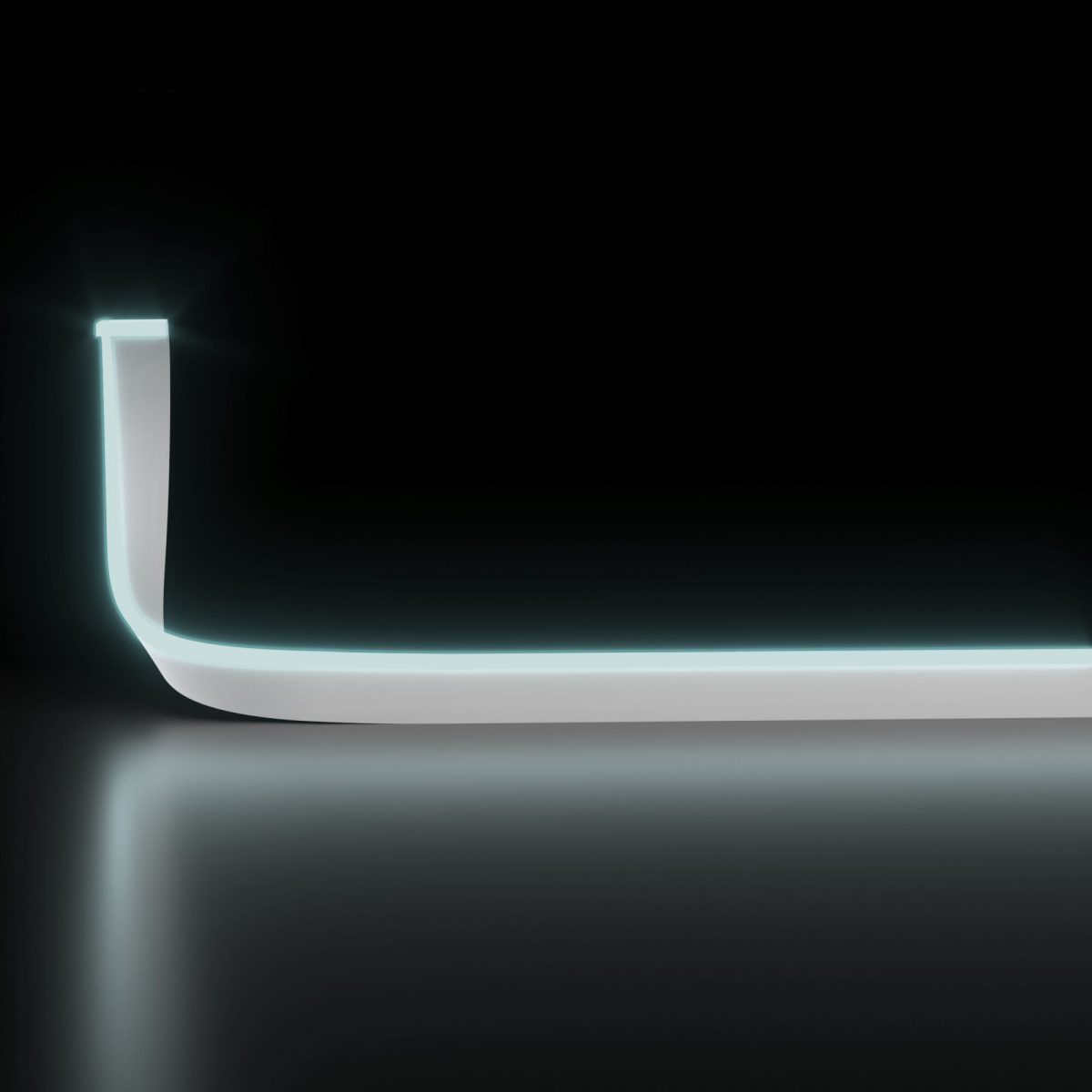 Светодиодный гибкий неон 24 В 10 Вт/м 120 Led/м 2835 IP65, холодный белый 6500K, 5м 24V 10W 120Led 2835 IP65 — изображение 2