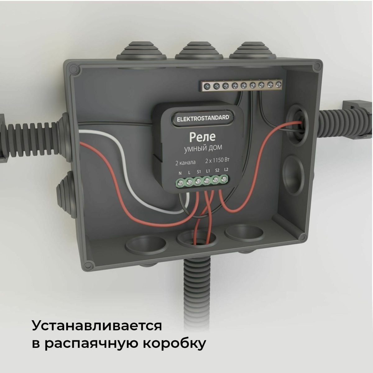 76007/00 խելացի տան ռելե սև - Image 6
