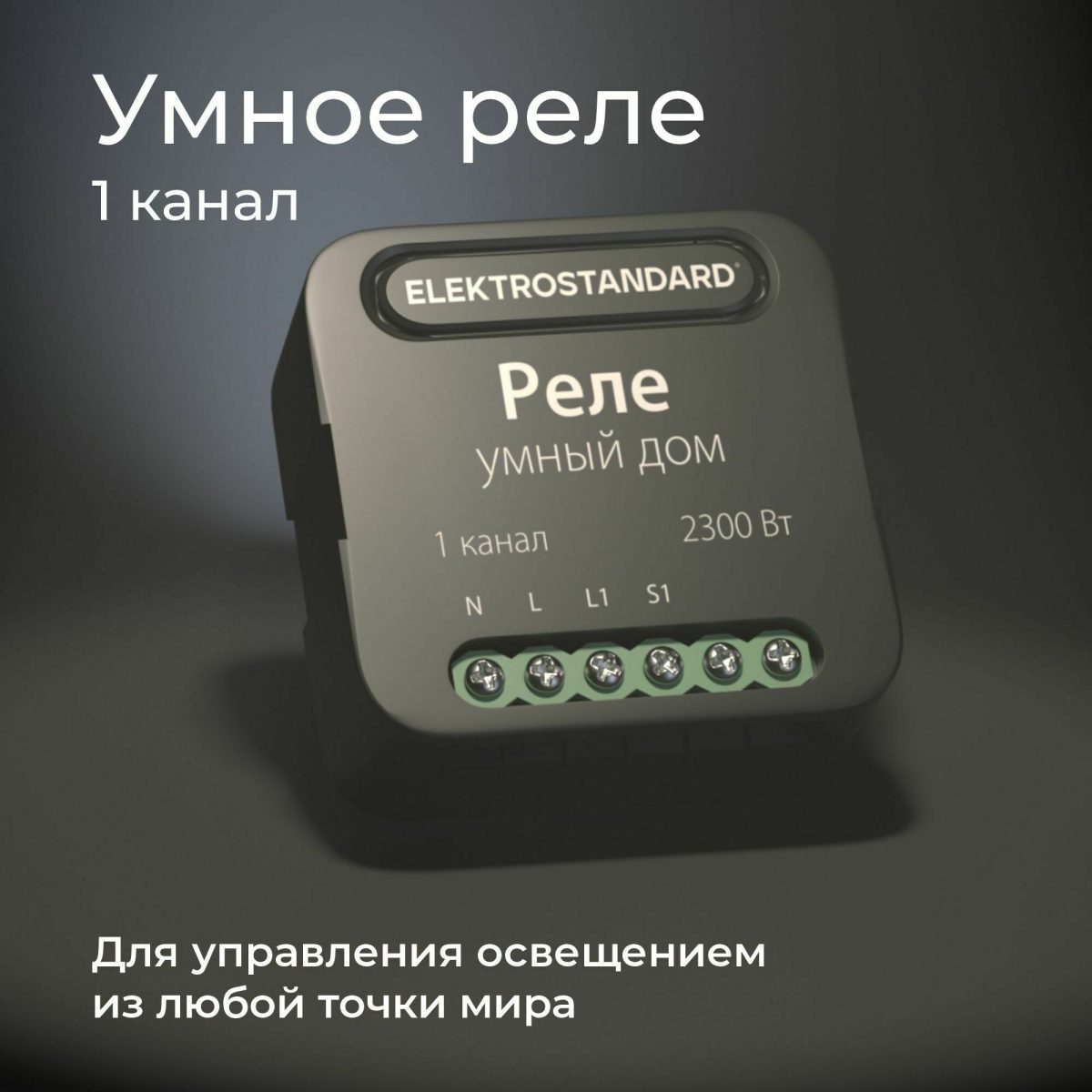 76006/00 Խելացի տան ռելե սև - Image 2