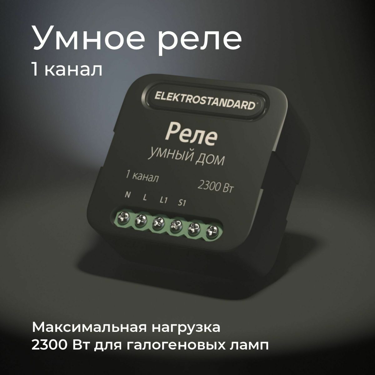 76006/00 Խելացի տան ռելե սև - Image 3