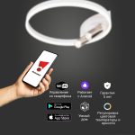 Խելացի պոտոլոժնըյ լուսատու Eurosvet Luminari 90247/3 90247/3 սպիտակ/քրոմ Smart - Image 6