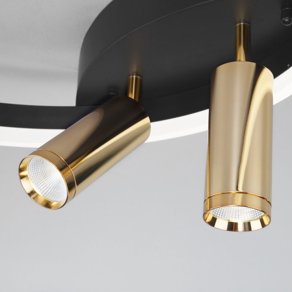 Խելացի պոտոլոժնըյ լուսատու Eurosvet Luminari 90247/3 90247/3 ժեռնըյ/ոսկեգույն Smart - Image 2