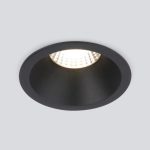 15266/LED 7W 3000K BK սև