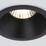 15266/LED 7W 3000K BK սև - Image 2