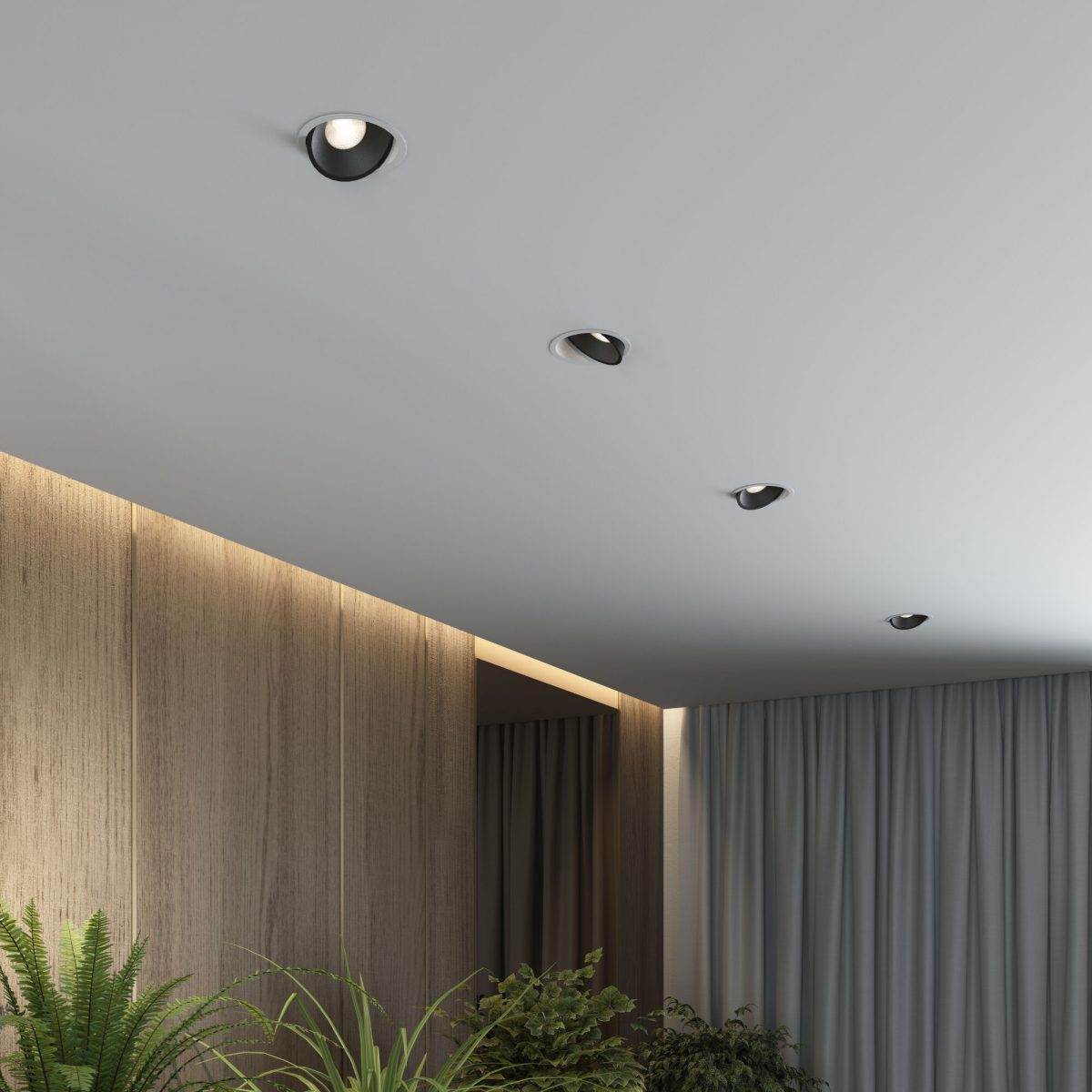 25083/LED 6W 4200K белый/чёрный — изображение 5