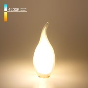 Филаментная светодиодная лампа "Свеча на ветру" C35 9W 4200K E14 BLE1430