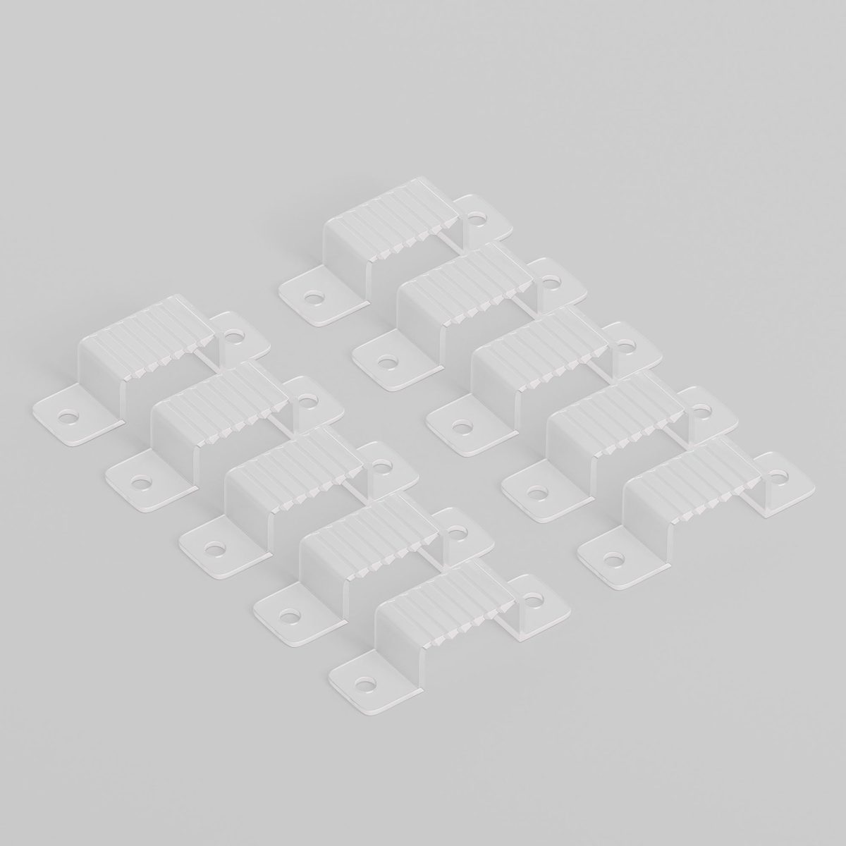 Крепеж для светодиодной ленты Premium LS011 220V 2835 (10 шт.) Clips LS011 220V — изображение 2