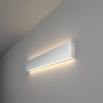 Գծային վրադիր երկկողմանի LED լուսատու 53սմ 20W 4200K մատե արծաթագույն (101-100-40-53)
