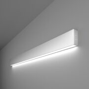 Գծային վրադիր միակողմանի LED լուսատու 103սմ 20W 6500K մատե արծաթագույն (101-100-30-103)