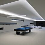 Линейный светодиодный подвесной двусторонний светильник 103см 40W 4200K матовое серебро (101-200-40-103) — изображение 3