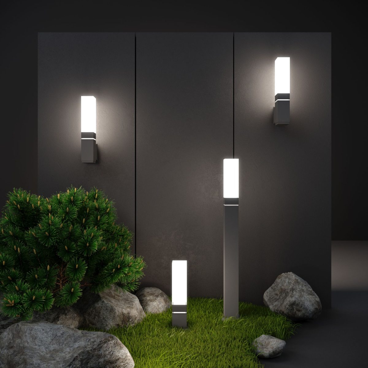 Պատային LED լուսատու cեռըյ IP54 1534 TECHNO LED - Image 2