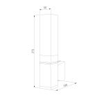 Պատային LED լուսատու cեռըյ IP54 1534 TECHNO LED - Image 4