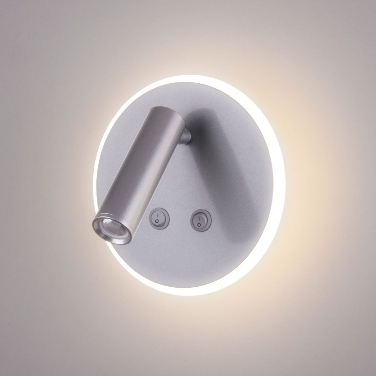Настенный светодиодный светильник Tera LED серебро Tera LED серебро (MRL LED 1014) — изображение 4
