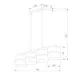 Подвесной светильник 6576 Linobianco — изображение 3