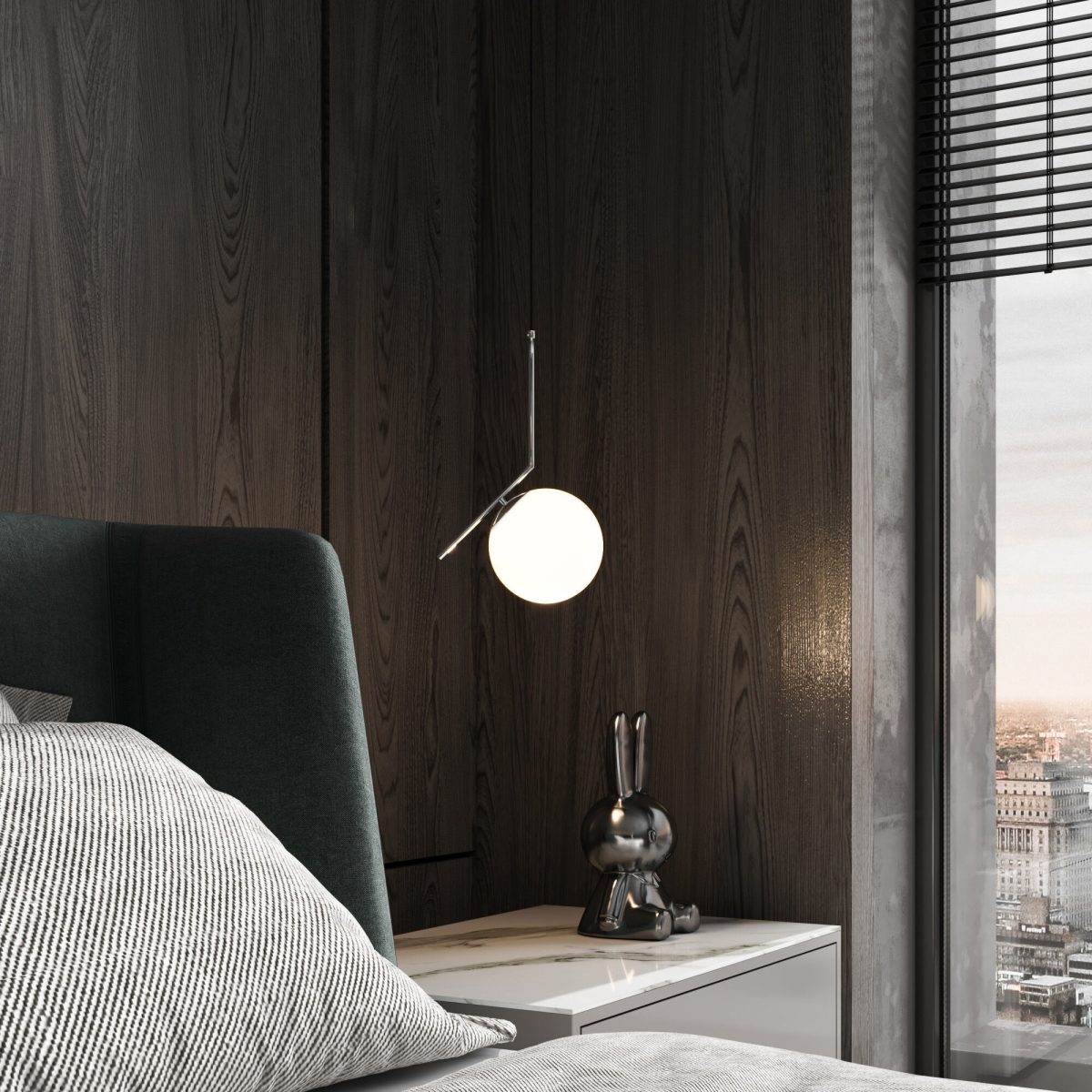 Подвесной светильник с длинным тросом 1,8м 50159/1 — изображение 5