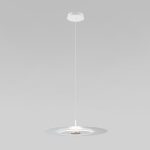 Подвесной светильник с металлическим плафоном 40031/1 LED / белый