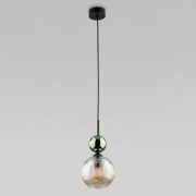 Подвесной светильник со стеклянным плафоном 11145 Sophia Green Cognac