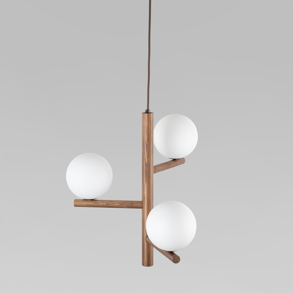 Подвесной светильник со стеклянными плафонами 10271 Estera Wood — изображение 2