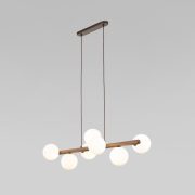Подвесной светильник со стеклянными плафонами 10272 Estera Wood
