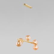 Подвесной светильник со стеклянными плафонами 4549 Estera Gold