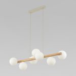 Подвесной светильник со стеклянными плафонами 5905 Estera Wood — изображение 4