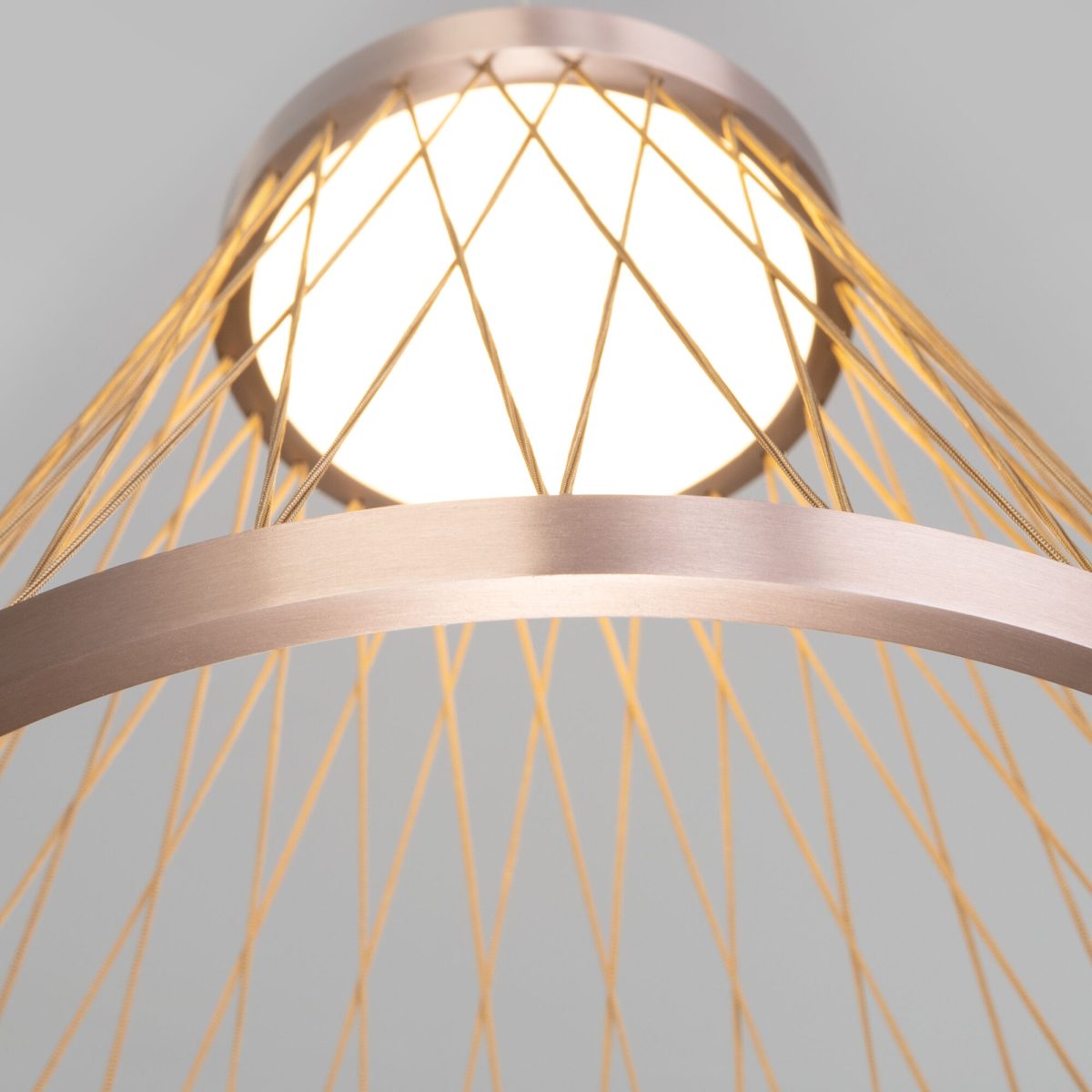 Подвесной светодиодный светильник 40016/1 LED коричневый — изображение 4
