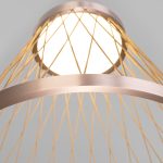 Подвесной светодиодный светильник 40016/1 LED коричневый — изображение 4