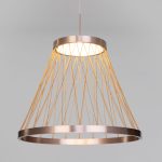 Подвесной светодиодный светильник 40016/1 LED коричневый — изображение 2