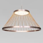 Подвесной светодиодный светильник 40017/1 LED коричневый — изображение 2