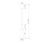 Подвесной светильник Stark 50386/1 LED латунь — изображение 5