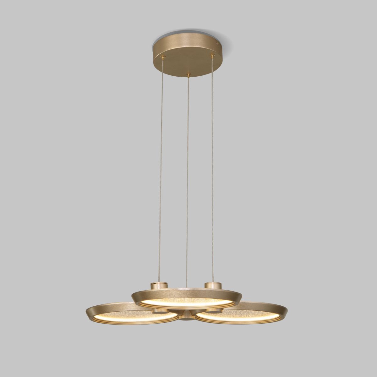 Կախովի LED լուսատու 90034/3 ոսկեգույն - Image 2