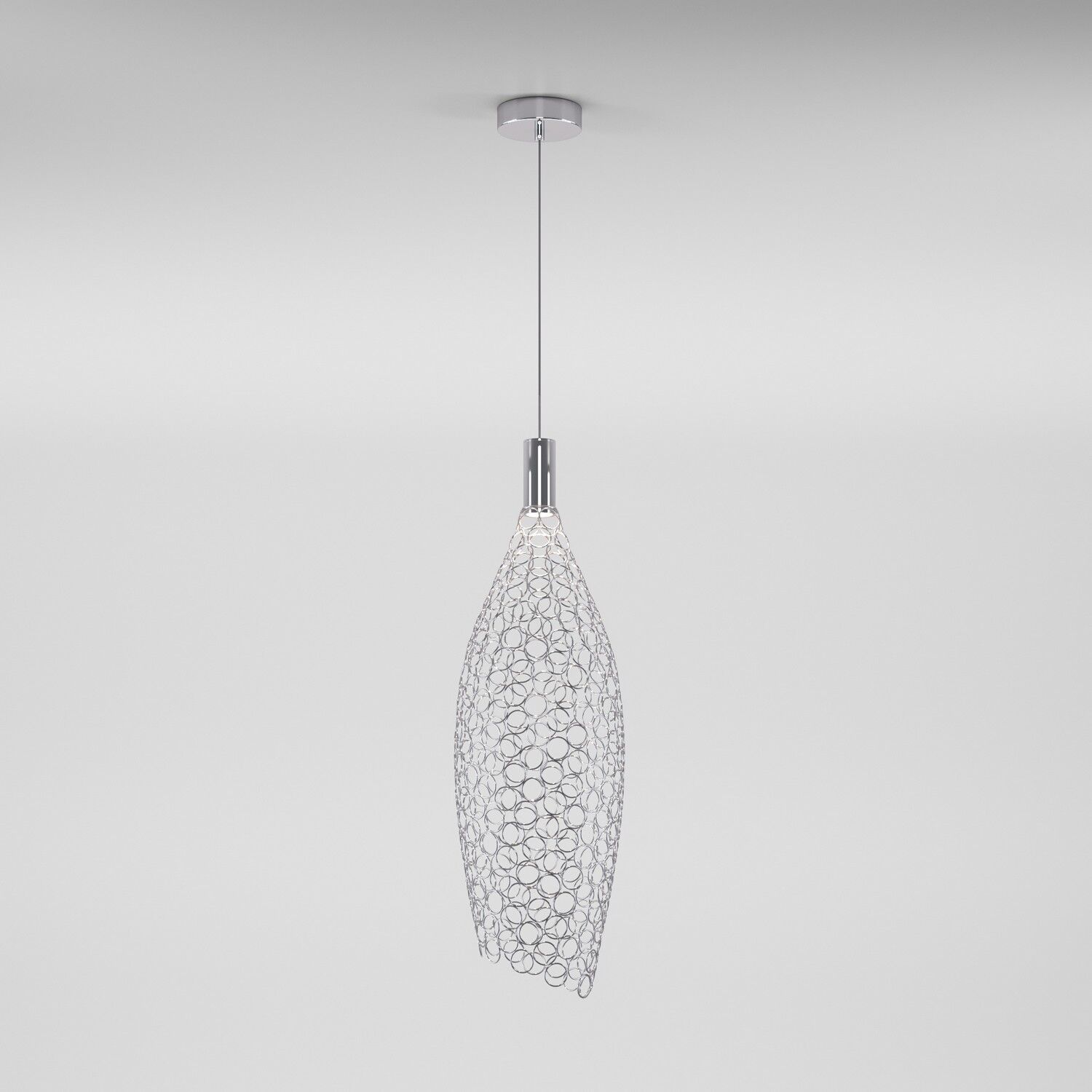 podvesnoy-svetodiodnyy-svetilnik-s-metallicheskim-plafonom-90352-1-khrom-a069062-0001.jpg Կախովի LED լուսատու մետաղական պլաֆոնով 90352/1 քրոմ - Image 1