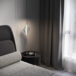 Подвесной светодиодный светильник со стеклянным плафоном 304054 LED латунь — изображение 2