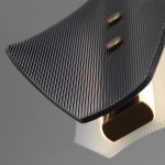 Подвесной светодиодный светильник со стеклянным плафоном 304054 LED латунь — изображение 4