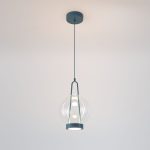 Подвесной светодиодный светильник со стеклянным плафоном 50267/1 LED синий — изображение 2