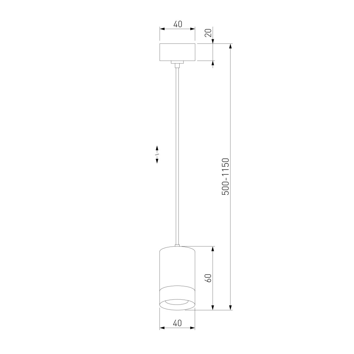 Подвесной светильник 50248/1 LED/ белый — изображение 4