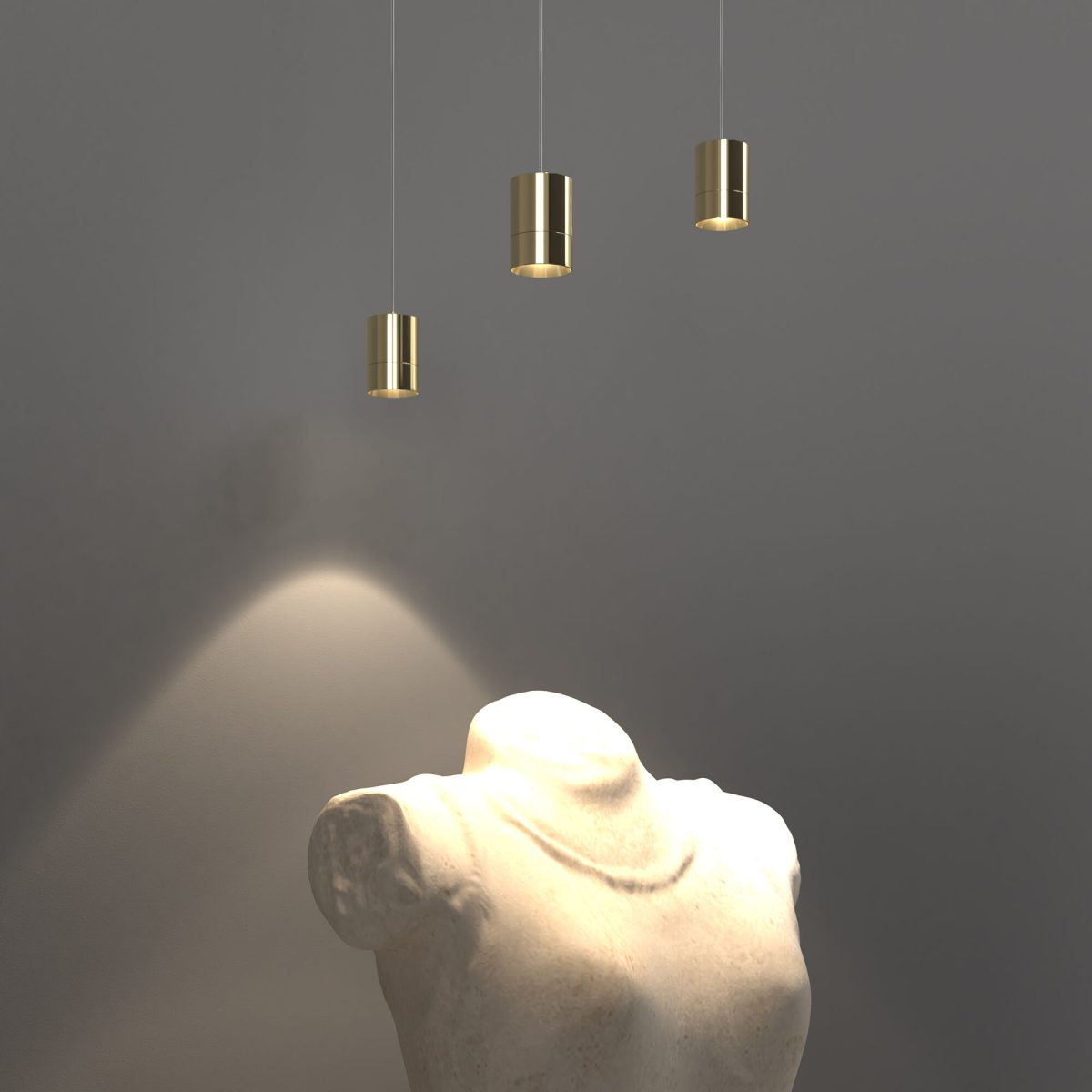 Подвесной светильник 50248/1 LED/ золото — изображение 4